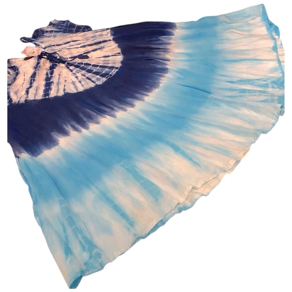 Jackpot Womens Tye-Die One Size Summer Pullover Multicolor Accents NWT - Picture 3 of 10